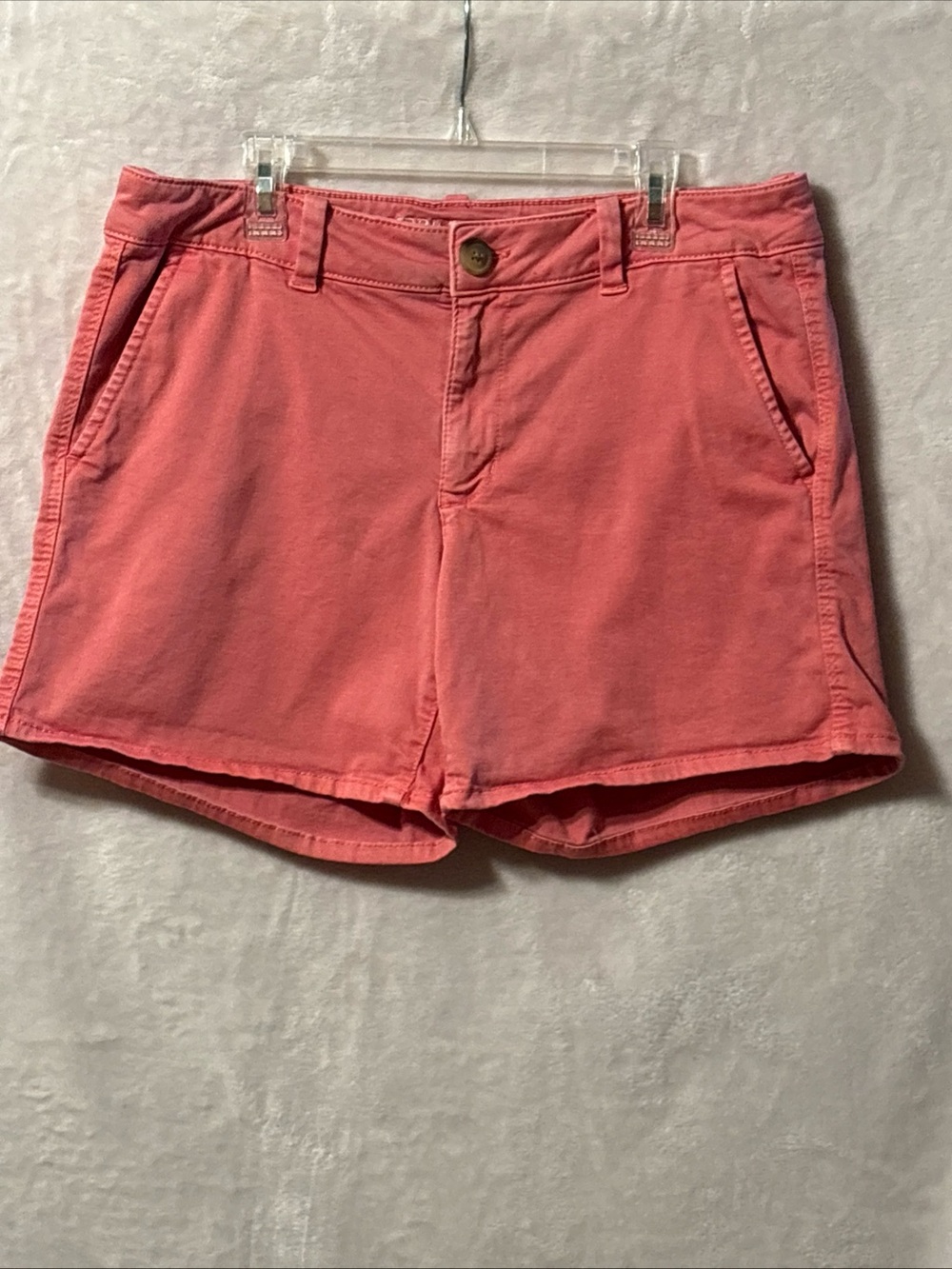 American Eagle Outfitters Coral Pink Chino Shorts